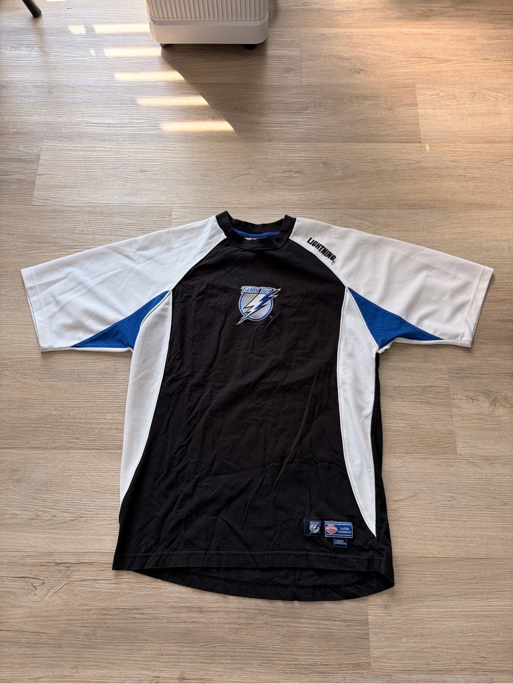Vintage Tampa Bay NHL Warmup Jersey